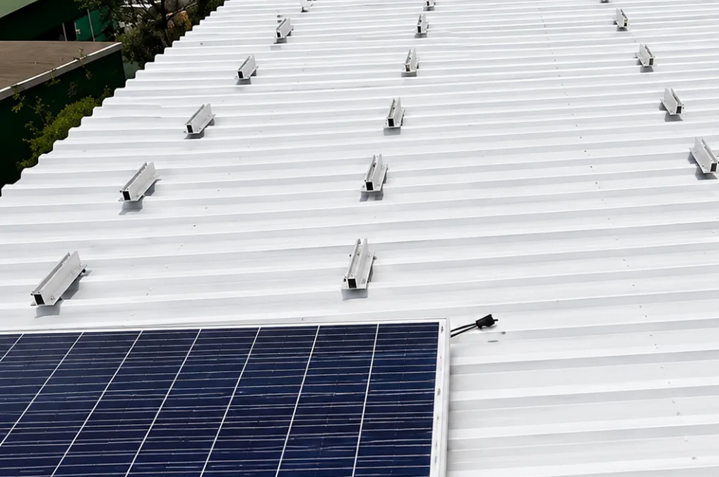 Inclined Roof Mount Structure