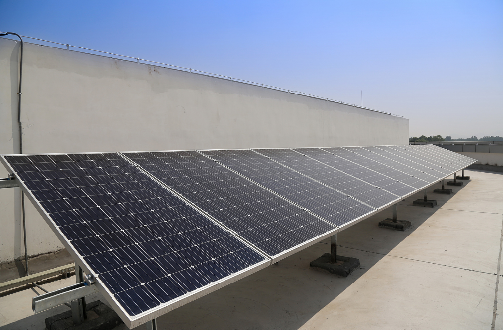 Flat Roof Mount Structure
